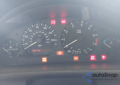 1995 BMW 325 Ic Automatic from USA, damaged, VIN WBABJ6327SJD42337